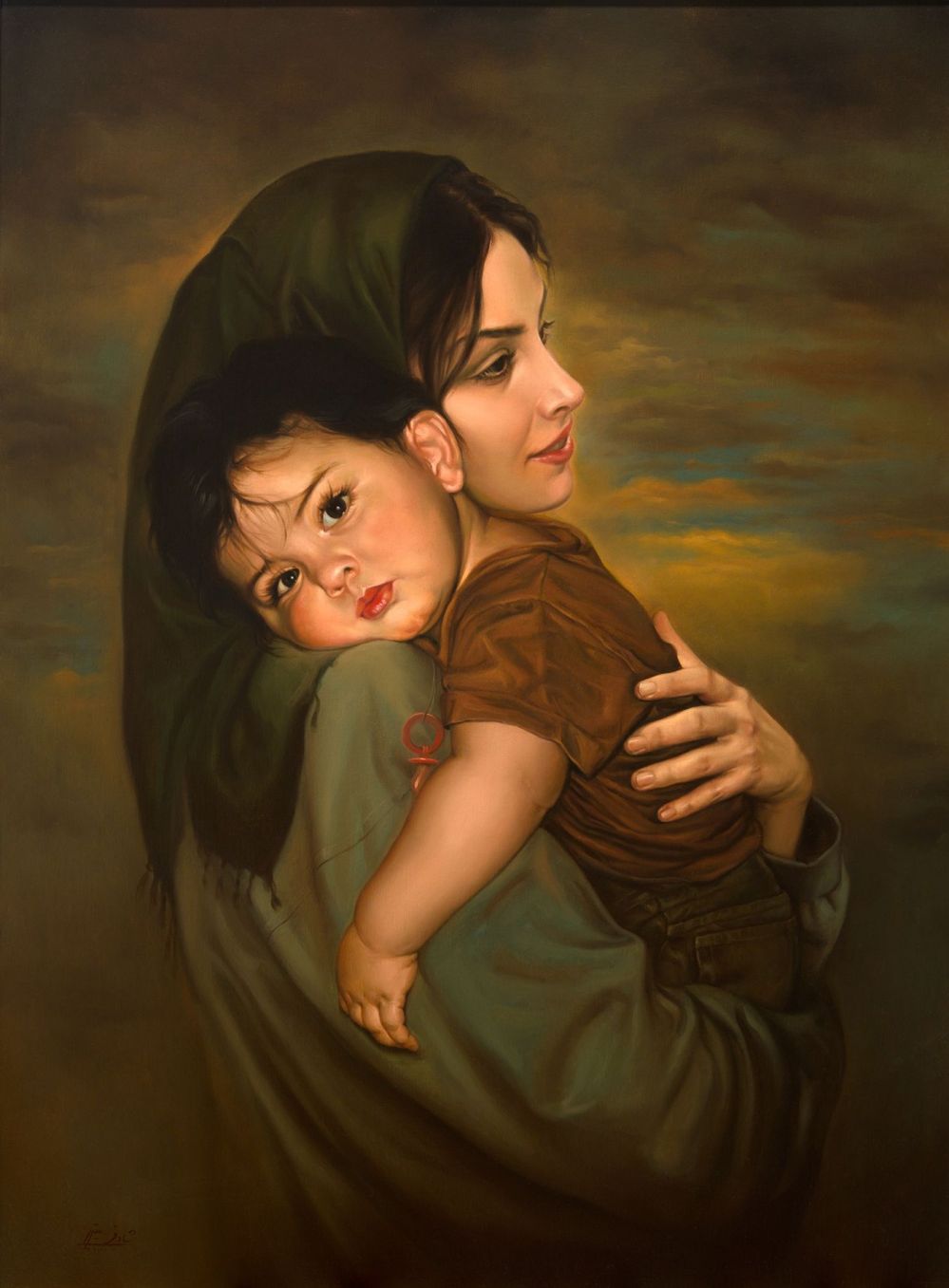 MitraShadfar painting